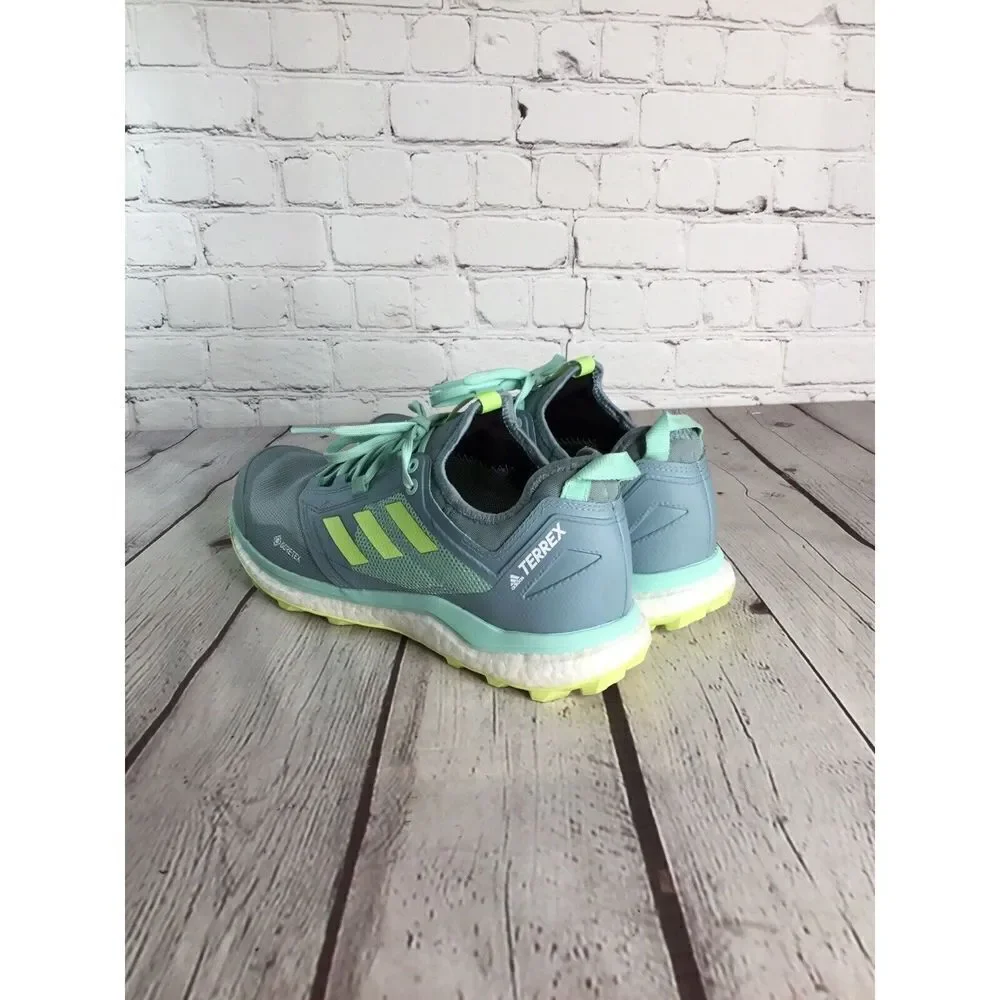 Adudas Women's Athletic Shoes - light blue and yellow - Picture 6 of 12